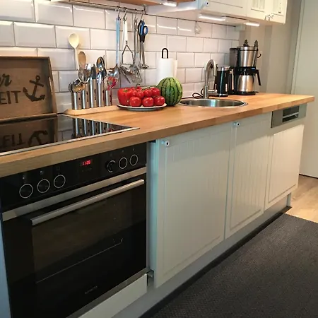 Strandappartment Meerkieker Lübeck Buitenkant foto