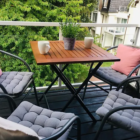 Strandappartment Meerkieker Lübeck Buitenkant foto